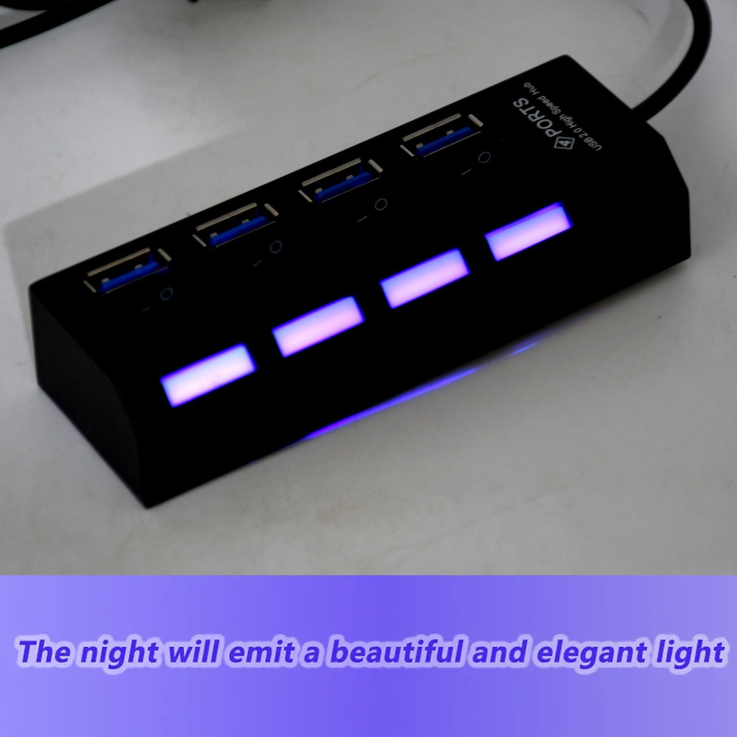 6995 4 Port USB, HUB USB 2.0 HUB Splitter High Speed with On/Off Switch Multi LED Adapter Compatible with Tablet Laptop Computer Notebook 6995 4 Port USB, HUB USB 2.0 HUB Splitter High Speed with On/Off Switch Multi LED Adapter Compatible with Tablet Laptop Computer Notebook